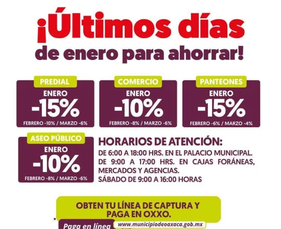 Últimos días de enero con descuentos mayores en el programa “Cumplir es Ahorrar”