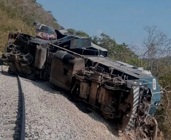 Es detenido maquinista del accidente del Tren Interoceánico