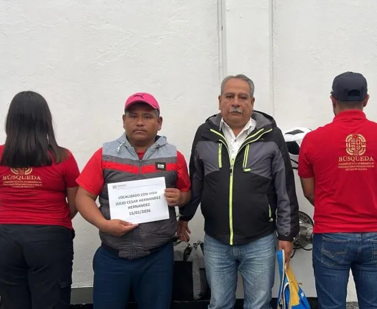 Localiza CLB Oaxaca a persona desaparecida y concreta su reintegración familiar