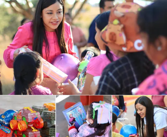 Más de 18 mil infancias xoxeñas recibieron sonrisas y juguetes en el marco del Día de Reyes