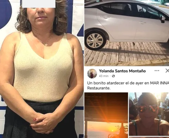 Ex presidenta de San Jacinto Amilpas de vacaciones con auto robado, fue detenido