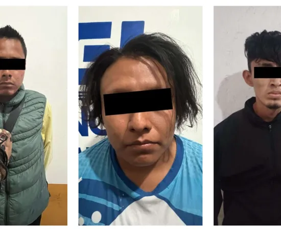 A vinculación tres hombres por allanamiento y lesiones