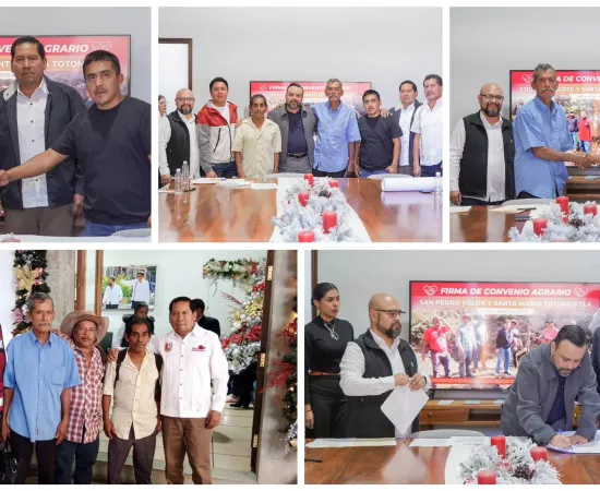 Llega la paz después de 20 años a San Pedro Yólox y la agencia de Santa María Totomoxtla