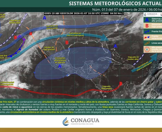 Condiciones estables favorecerán heladas en zonas montañosas de Oaxaca: Protección Civil  