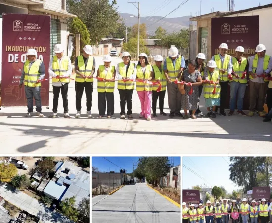Arranca enero con progreso: Nancy Benítez Zarate entrega obras en colonias y agencia
