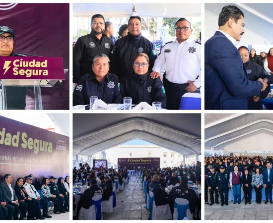 Oaxaca de Juárez reconoce a su Policía Municipal y refuerza la ruta de seguridad para 2026