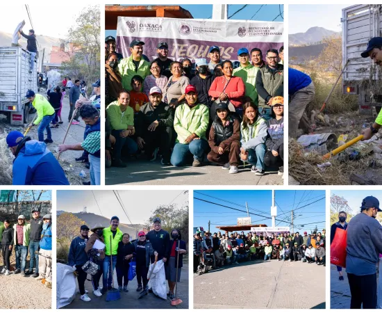 El año arranca con tequio y trabajo en territorio
