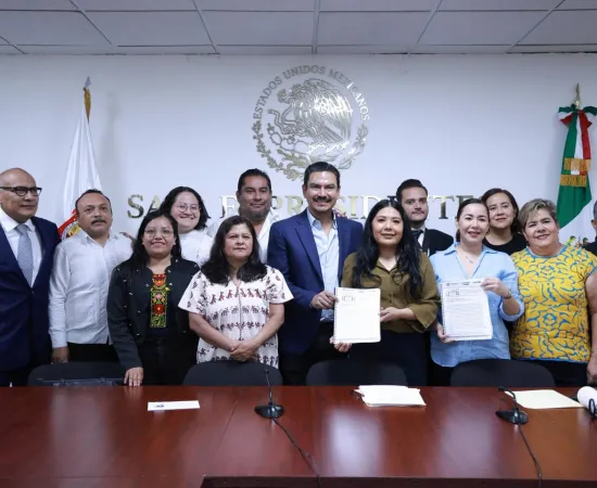 Recibe Congreso del Estado iniciativa del municipio de Oaxaca de Juárez para reducir impuestos en beneficio de la ciudadanía