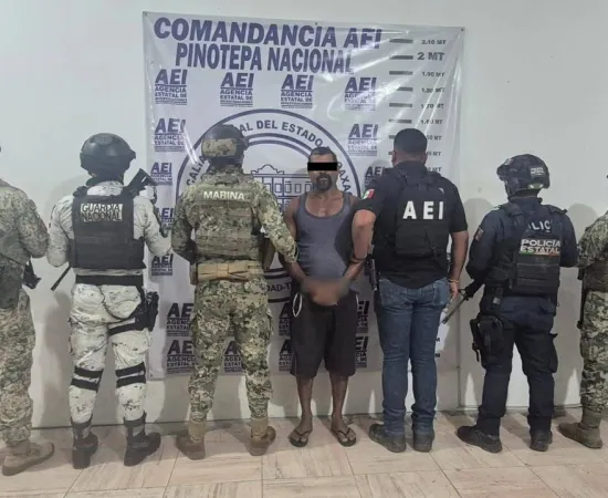 Capturan a objetivo prioritario en la Costa por vínculo con delitos como cobro de piso, secuestro y narcomenudeo