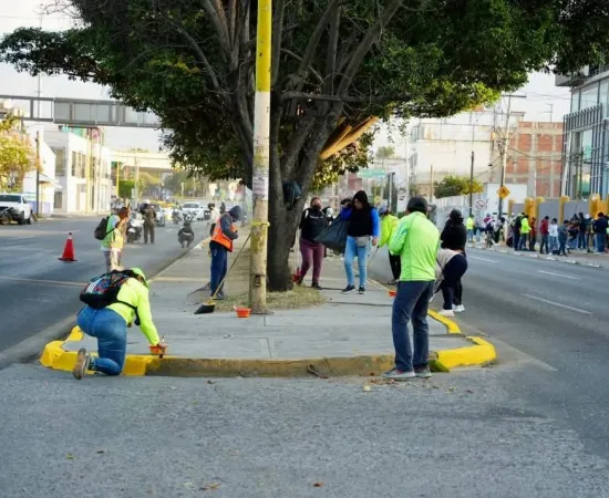 Tequio Vecinal fortalece la limpieza y el orden en el Puente de Cinco Señores