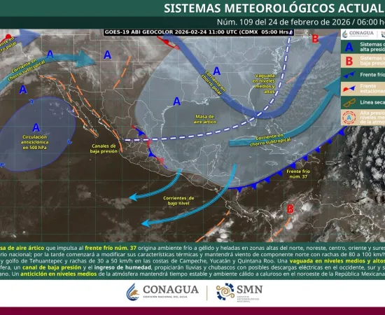 Este martes dominarán ambiente frío y vientos intensos en Oaxaca: Protección Civil