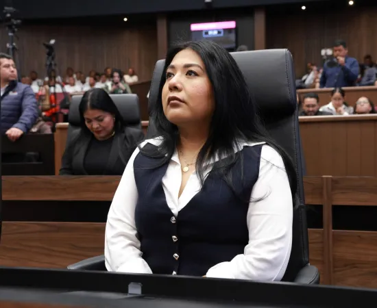 Presidenta de la Jucopo, Tania Caballero Navarro, respalda la Reforma Electoral presentada por la Presidenta Claudia Sheinbaum