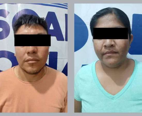 Aprehende Fiscalía de Oaxaca a dos personas por fraude al vender camioneta con reporte de robo