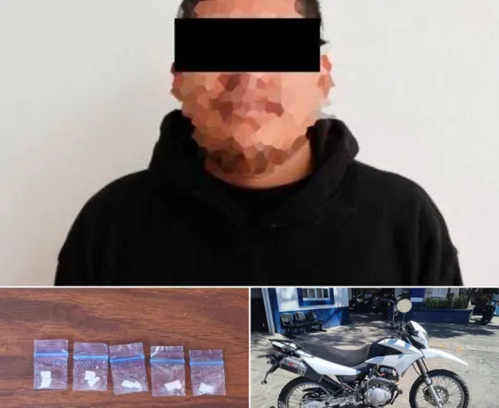 Policía Municipal detiene a una persona por el presunto delito contra la salud