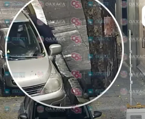 Cámaras de C5i contribuyen a detención de sujeto probable responsable de daños a vehículos en Oaxaca de Juárez