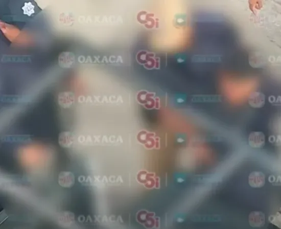 Coadyuva C5i en detención de persona que portaba arma punzocortante en la capital oaxaqueña