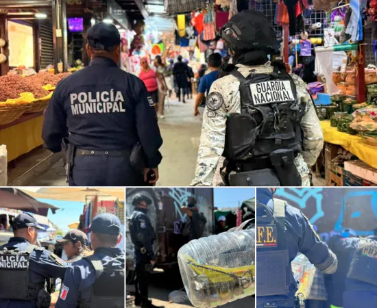 Operativo Sellamiento en la Central de Abasto con una ruta clara: prevenir, inhibir y mejorar