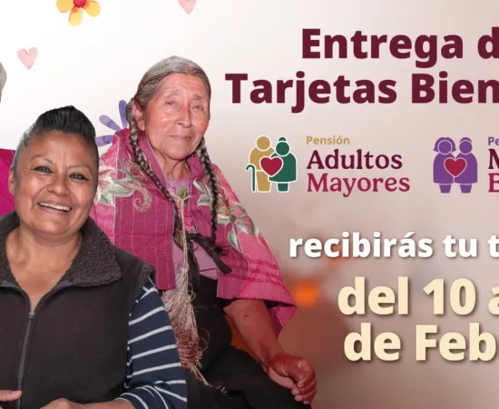 Entregan Tarjetas Bienestar: Ariadna Montiel 