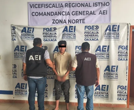 Capturan a "El Tech" por homicidio con arma de fuego cometido al interior de una vivienda en el Istmo