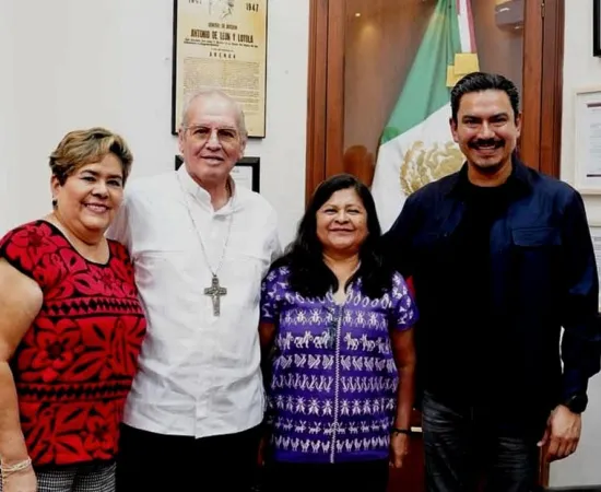 Gobierno municipal fortalece diálogo institucional con la Arquidiócesis de Antequera - Oaxaca