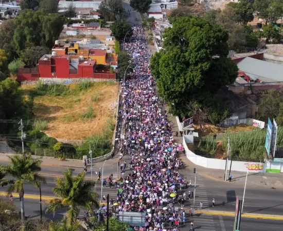 Se garantizó la integridad ciudadana y el respeto a la libre manifestación en jornada del 8M