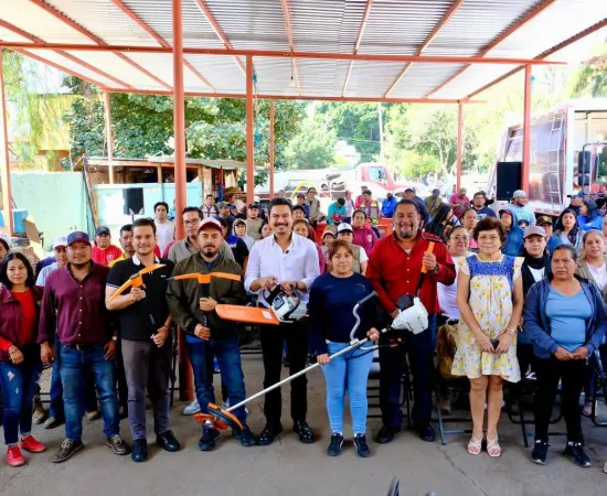 Más herramientas para cuidar la ciudad: Ray Chagoya fortalece a Parques y Jardines