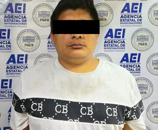 Lo detienen por robo violento de motocicleta en los Valles Centrales