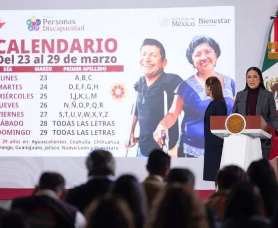 Abren inscripciones para discapacidad en los programas Bienestar federal