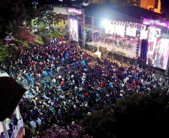 Xoxocotlán vibra con German Montero en el cuarto Martes de Brujas