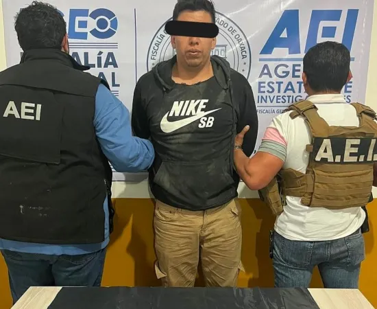 Detienen a "El Güero" con posesión de drogas en la región de la Sierra de Flores Magón