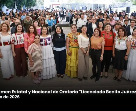 Inauguran en el Congreso local el Certamen de Oratoria “Licenciado Benito Juárez García 2026”