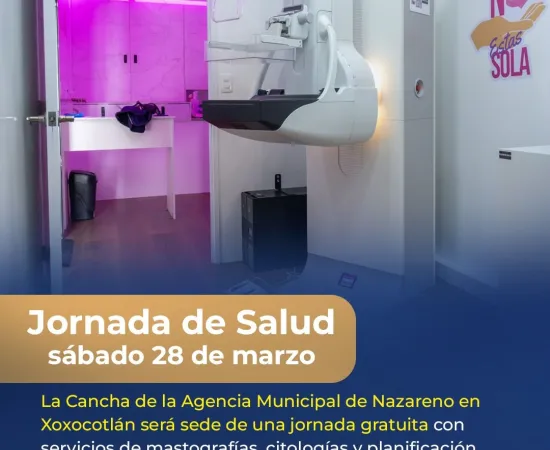 Xoxocotlán acerca servicios de salud gratuitos para mujeres