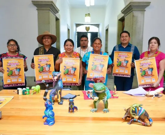 San Antonio Arrazola, cuna de los alebrijes, invita a su feria artesanal