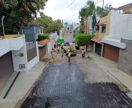 Agradecen vecinos del fraccionamiento San Felipe, atención municipal 