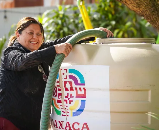 Llega estrategia “Agua para Todas y Todos” a Villas Monte Albán y colonia Postal
