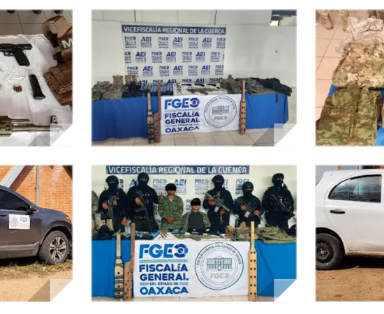 Desarticulan casa de seguridad de célula delictiva que operaba en límites interestatales