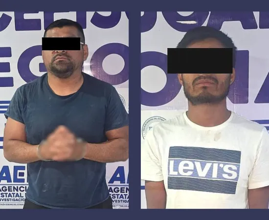 Vinculan a proceso a dos hombres por robo violento a casa habitación en Santa Lucía del Camino