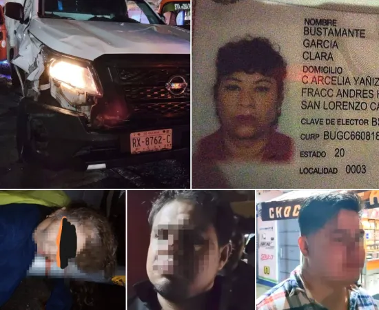 Muere mujer tras ser atropellada en la carretera federal 190, en Santa Rosa