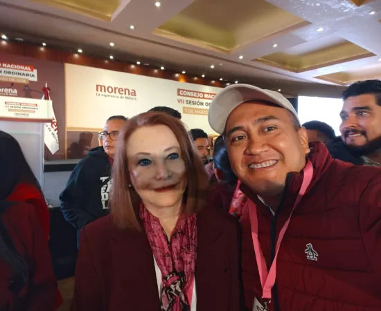 Participa Nino Morales en Consejo Nacional de Morena