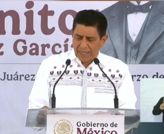 Encabeza Sheinbaum y Salomón Jara 220 aniversario del natalicio de Benito Juárez 