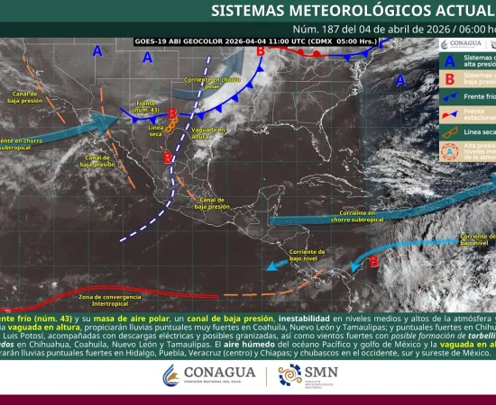 Se mantiene inestabilidad con lluvias y altas temperaturas en Oaxaca