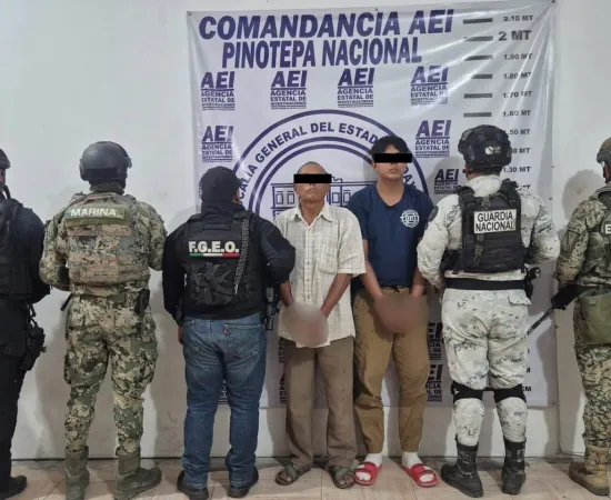 Detienen a padre e hijo por homicidio cometido con arma de fuego en la Costa