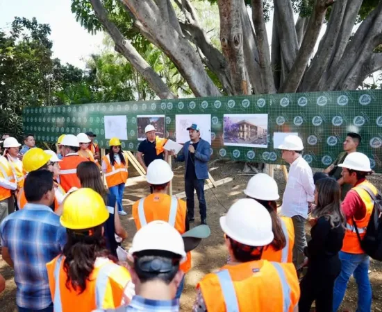 Recorren proyecto “Parque Oaxaca”