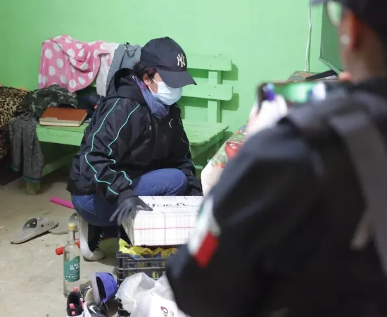 Realizan cateos durante operativo de búsqueda y localización de Roxana López Martínez en la Mixteca