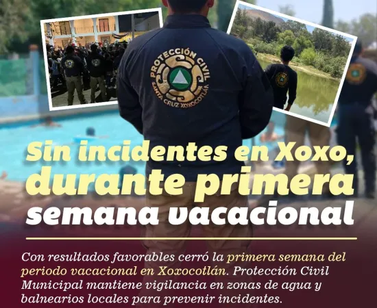 Refuerza Xoxocotlán vigilancia tras saldo blanco en Semana Mayor