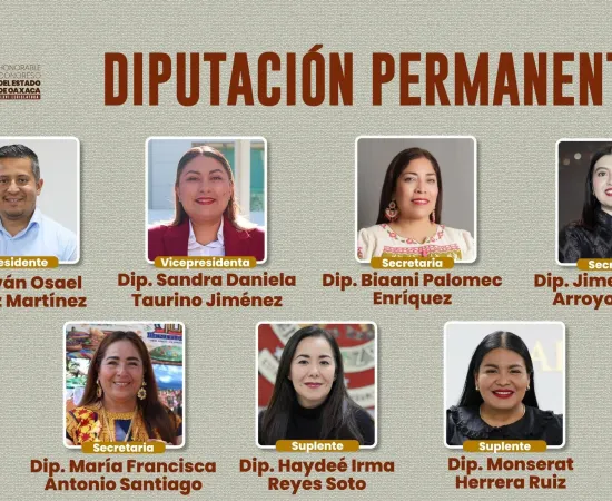 Congreso local elige a integrantes de la Diputación Permanente