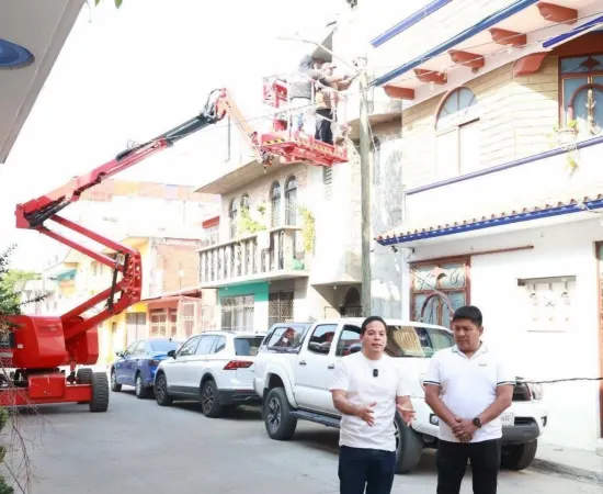 Transformando Santa Lucía con calles mejor iluminadas 