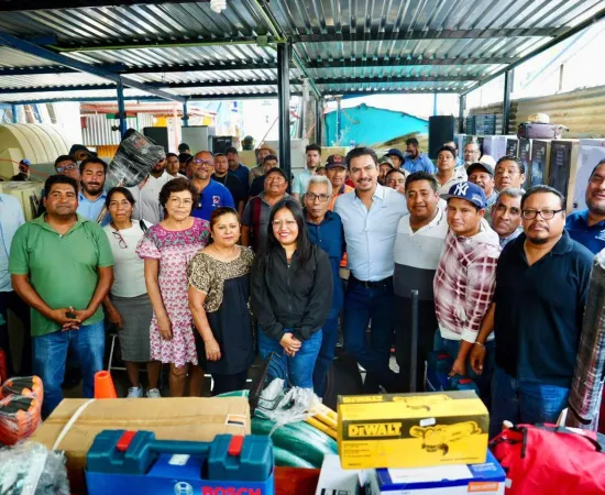 Con equipamiento, Ray Chagoya fortalece al Servicio de Limpia de Oaxaca de Juárez