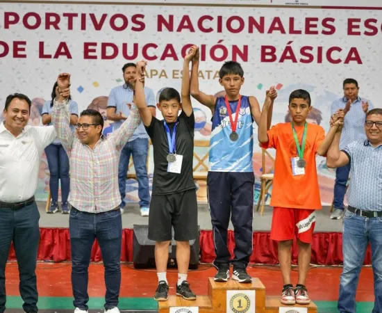 Oaxaca vive la fiesta del deporte escolar