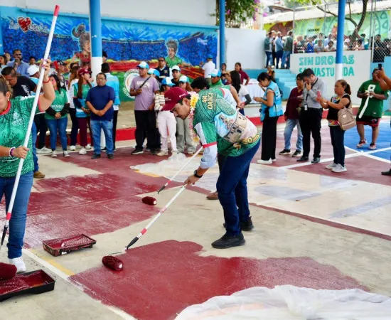 Tequio por la Tierra y Murales Mundialistas resignifican el espacio público: Ray Chagoya